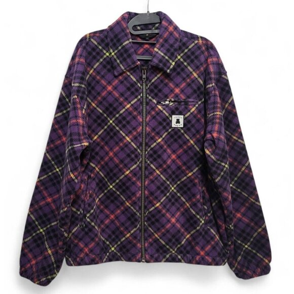Teddy Fresh Fleece Plaid Zip Up Jacket - Picture 3 of 15